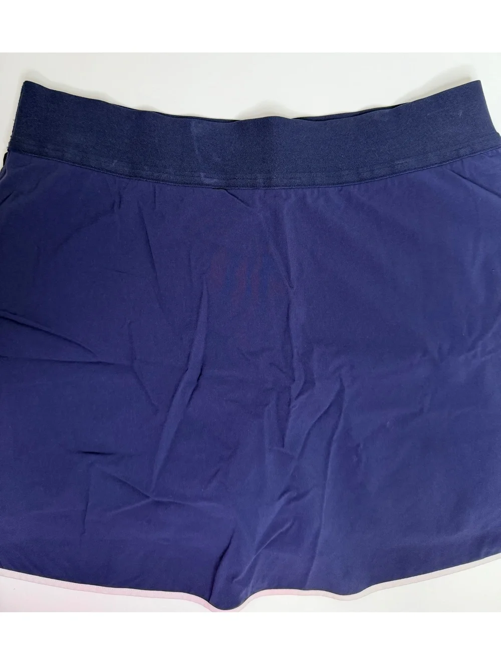 Lululemon Lightweight Wrap-Front Tennis Skirt Club Blue / White Size M
